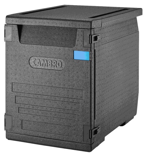 Термо -изолирующий контейнер 126 л Termobox 615 мм заряжен с передней Cambro
