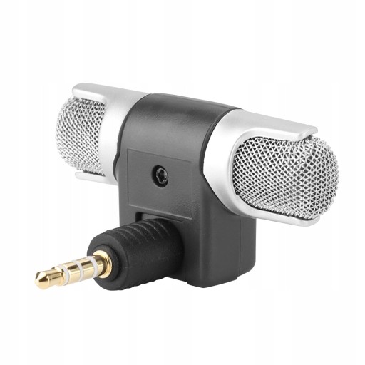 MIKROFON PRZENOŚNOŚĆ MINI JACK 3.5 MM DO TELEFON