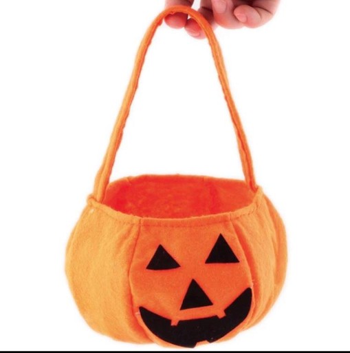 STRÓJ CZAROWNICY WIEDŹMA HALLOWEEN KOSTIUM PAJĘCZARKA DYNIA KOSZYK+ MIOTŁA
