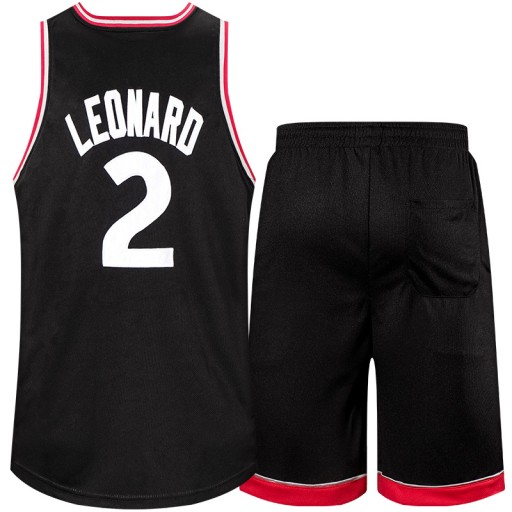 Малыши Раптора №1. 2 Комплект баскетбольной майки с вышивкой Leonard, XXL