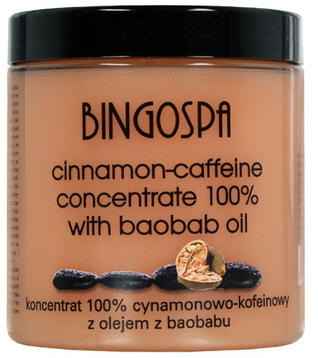 BINGOSPA Концентрат для тела с маслом корицы и баобаба