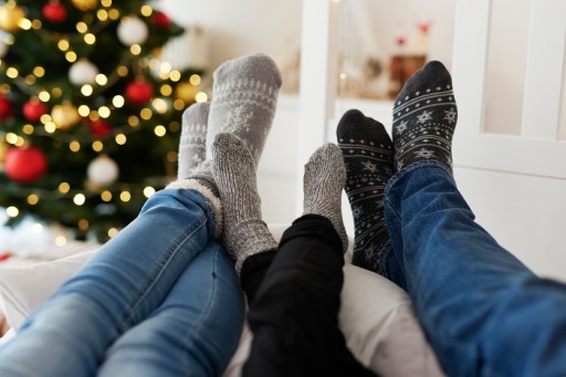 3 пары теплых шерстяных РОЖДЕСТВЕНСКИХ НОСОК Thermo ALPAKA SOCKS 35 - 38