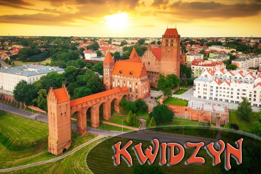 Magnesy na lodówkę miasta - KWIDZYN
