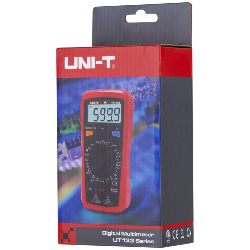 Измеритель тока MULTIMETER UNI-T UT133A большой ЖК-дисплей