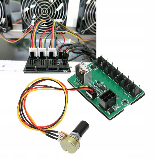 HUB PWM РАЗДЕЛИТЕЛЬ 2/3/4 PIN ВЕНТИЛЯТОРЫ 12 В