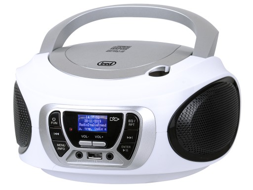 БУМБОКС РАДИОПЛЕЕР РАДИО DAB+ CD USB MP3 AUX