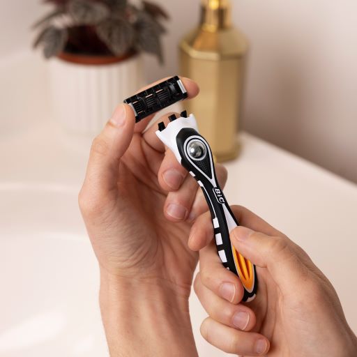 БРИТВА BIC HYBRID 5 10 КАРТРИДЖЕВ ПОДАРОК ​​ПАПА, ДЕДУШКА, ДЯЯ
