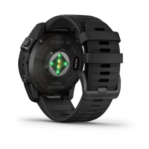 Умные часы GARMIN Fenix ​​7X Pro Sapphire Solar Carbon Grey DLC Titanium