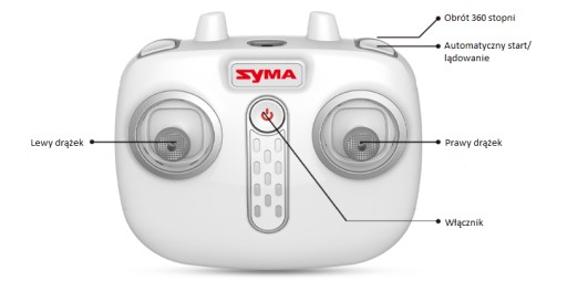 Радиоуправляемый дрон Syma X26 для предотвращения препятствий, 2,4 ГГц, без головы