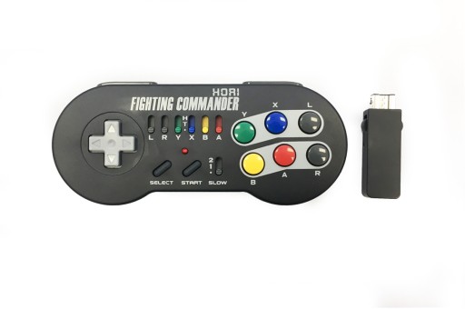 Контроллер Hori Fighting Commander SNES, черный