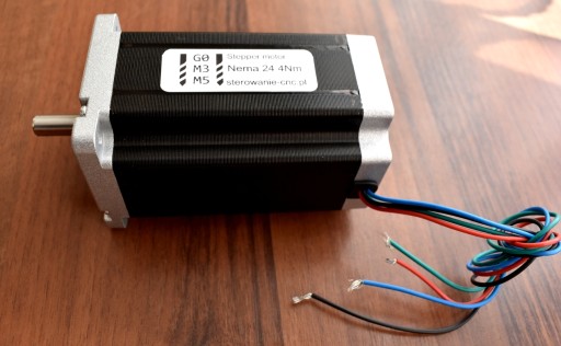 NEMA 24 4Nm 4A Шаговый двигатель с ЧПУ ОРИГИНАЛ!