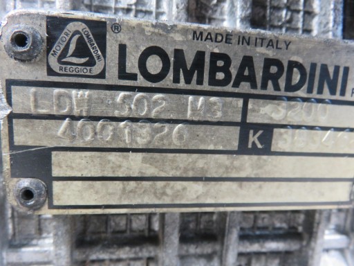 БЛОК ВАЛА ПОРШНЕЙ DOWN LIGIER NOVA Lombardini FOCS 500 LDW502