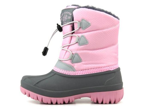 ДЕТСКИЕ СНЕЖНЫЕ БОТИНКИ LEE COOPER 0518K ТЕПЛЫЙ РОЗОВЫЙ