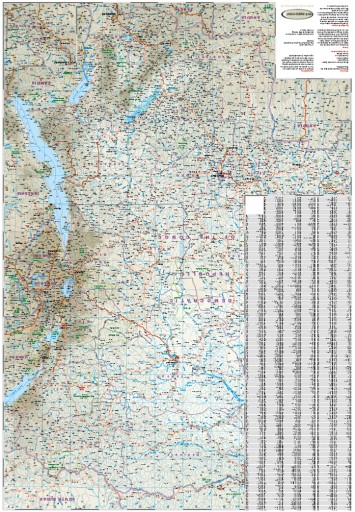 KONGO mapa 1:2 000 000 REISE KNOW HOW 2023