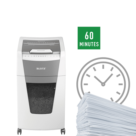 Автоматический измельчитель Leitz IQ AutoFeed 300 P-4 с податчиком 80150000