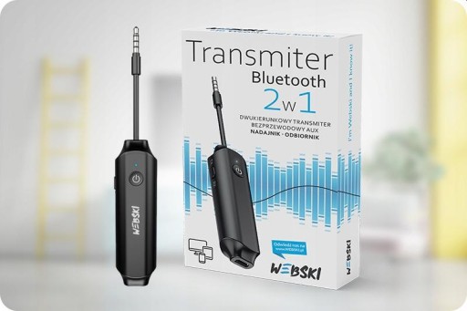Bluetooth AUX JACK Передатчик + приемник