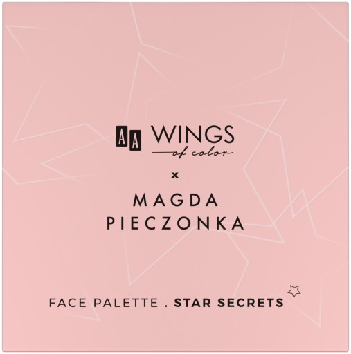 AA WINGS OF COLOR Палитра для контуринга лица