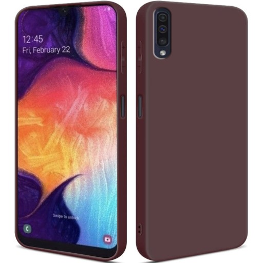 ЧЕХОЛ ДЛЯ SAMSUNG GALAXY A50 ЗАДНЯЯ ЧАСТЬ МАТОВЫЙ МЯГКИЙ КЕЙС ЗАДНЯЯ КРЫШКА + СТЕКЛО