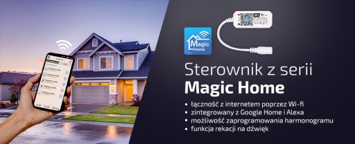 ЗОНАЛЬНЫЙ КОНТРОЛЛЕР ДЛЯ СВЕТОДИОДНОЙ ЛЕНТЫ RGB КОНТРОЛЛЕР WIFI