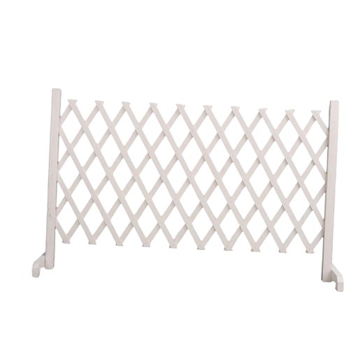 Brama rozkładana Możliwość rozbudowy 190cmx90cm Biała