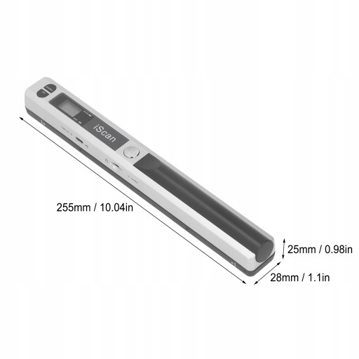 ПОРТАТИВНЫЙ РУЧНОЙ СКАНЕР A4 900DPI USB2.0