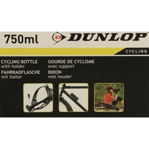 BIDON ROWEROWY DUNLOP 750ml + KOSZYK