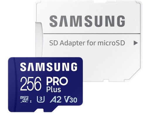 Karta SAMSUNG Pro Plus microSDXC 256GB + Adapter