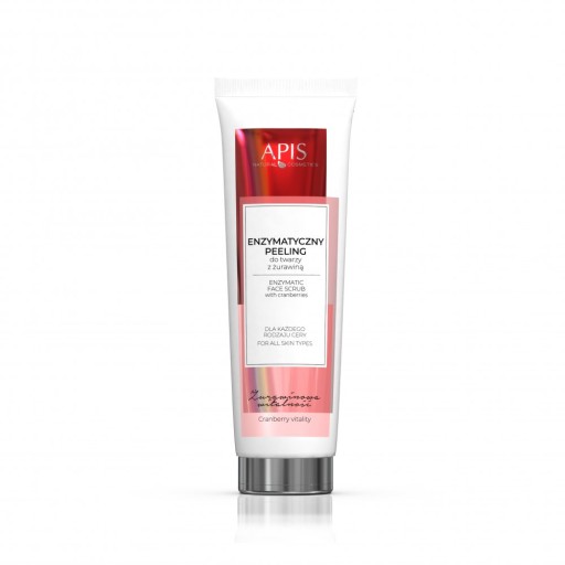 Энзимный пилинг для лица с клюквой Apis