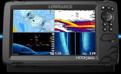 ЭХОЗОНАР LOWRANCE HOOK REVEAL 9 TRIPLESHOT