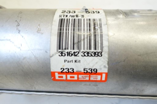 ЦЕНТРАЛЬНЫЙ ГЛУШИТЕЛЬ VW POLO III 1.7 1.9 SDI 6N0253209E