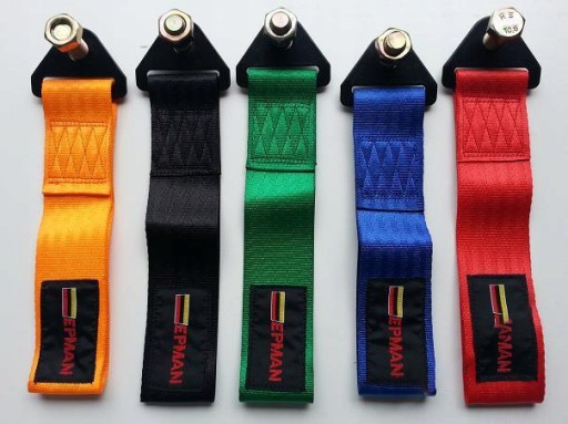 TOWHOOK STRAP EPR Буксирный ремень EPMAN с раллийным крюком