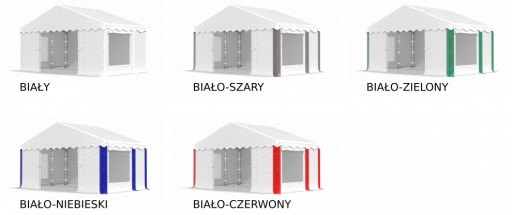 Namiot Imprezowy 3x3m Ogrodowy DAS 240 S
