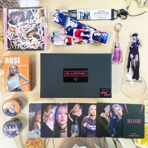 Подарочный набор Kpop BLACKPINK Lisa Jennie Rose Jisoo