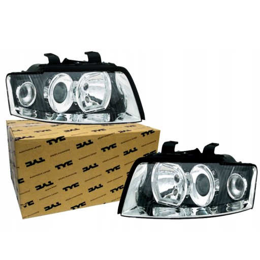 Фары Лампы AUDI A4 B6 2000-2004 комплект L+R TYC