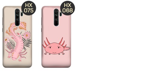 Случай для Xiaomi Redmi Примечание 8 Pro Patters Axolotl Axolotl с корпусом аксолотла