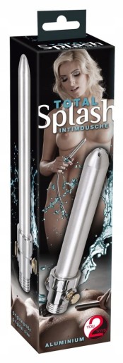 АЛЮМИНИЕВЫЙ АНАЛЬНЫЙ ДУШ TOTAL SPLASH