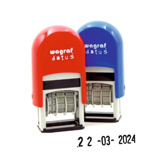 WAGRAF DATE STAMP DATUS - СИСТЕМА ДАТЫ цифровая ДД-ММ-ГГГГ 12 цветов корпуса