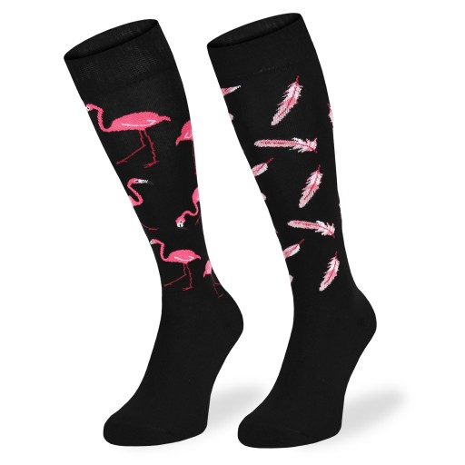 Длинные носки для верховой езды, черные FLAMINGOS