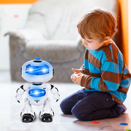 РОБОТ С ДИСТАНЦИОННЫМ УПРАВЛЕНИЕМ Дистанционно Управляемый АГЕНТ WOWEE WILO RC НА БАТАРЕЕ ДЛЯ ДЕТЕЙ