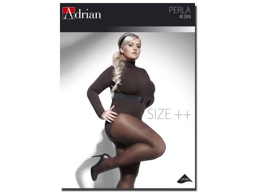 Колготки размера Perla плюс 40 DEN Microfiber nero 4