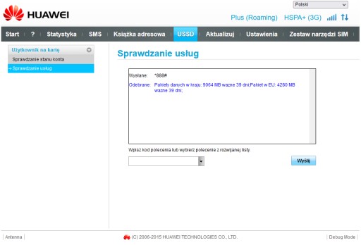 Modem USB 4G LTE Huawei E3372S-153