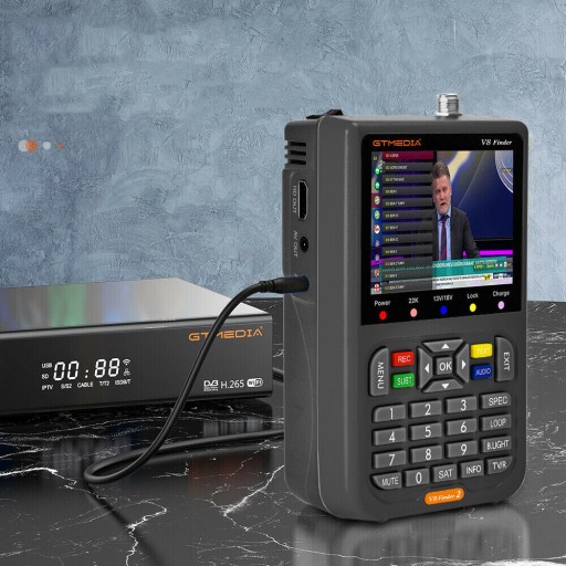 V8 FINDER2 СПУТНИКОВЫЙ МЕТР ПРИЕМНИК СИГНАЛА DVB-S2X