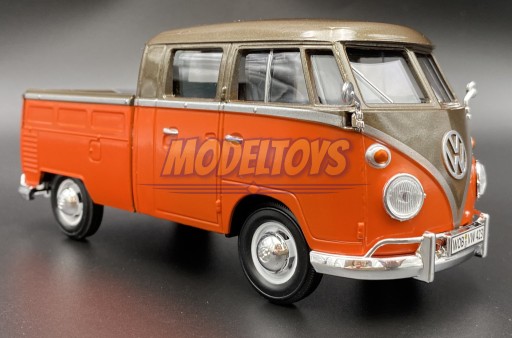 Пикап VW Type 2 T1 с бортом 1:24 Motormax 79560