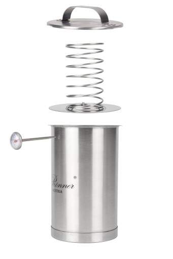 ZESTAW SZYNKOWAR 1.5L GARNEK 4,2L makaronu szparagi 10 Woreczki TERMOMETR