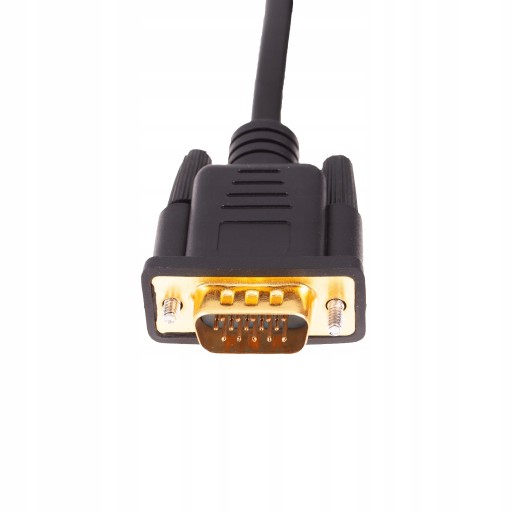 КАБЕЛЬ VGA — HDMI, ЗОЛОТОЙ КАБЕЛЬ D-SUB FULL HD, 2 М
