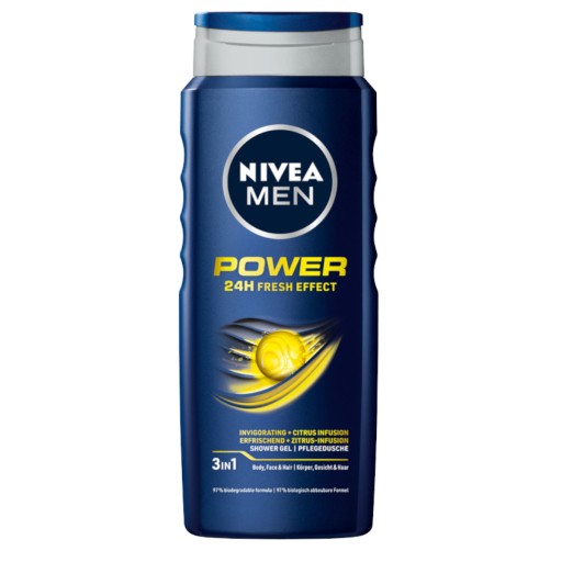 Набор мужских гелей для душа NIVEA MEN 5х500мл