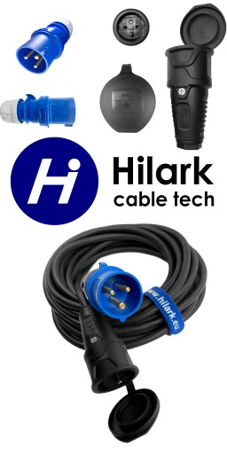 Adapter CEE H07RN-F 3x2,5 do przyczepy KAMPING KAMPER 35m