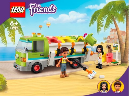 Грузовик для переработки автомобилей Lego Friends Frends
