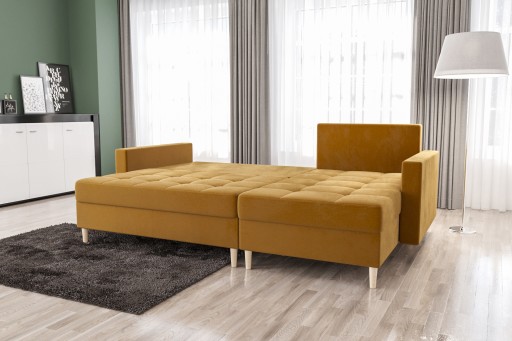 Диван угловой раздвижной с ящиком для хранения 224 RN01 O-sofa
