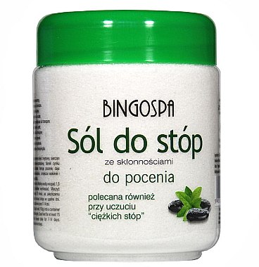 СОЛЬ ДЛЯ НОГ 550г Против потливости - Тяжелые ноги